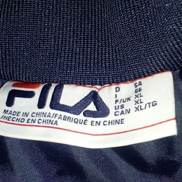 Men's XL Fila jacket - Picture 3 of 3